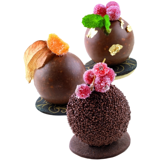 MOULE SILIKOMART PROFESSIONNEL 3D 5 SPHERES